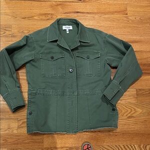 10 Crosby Derek Lam Green Utility Jacket